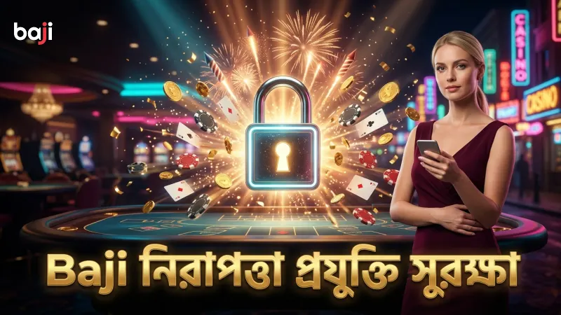 নিরাপত্তা ব্যবস্থায় Baji এর ভেরিফিকেশন ও এনক্রিপশন প্রযুক্তি।