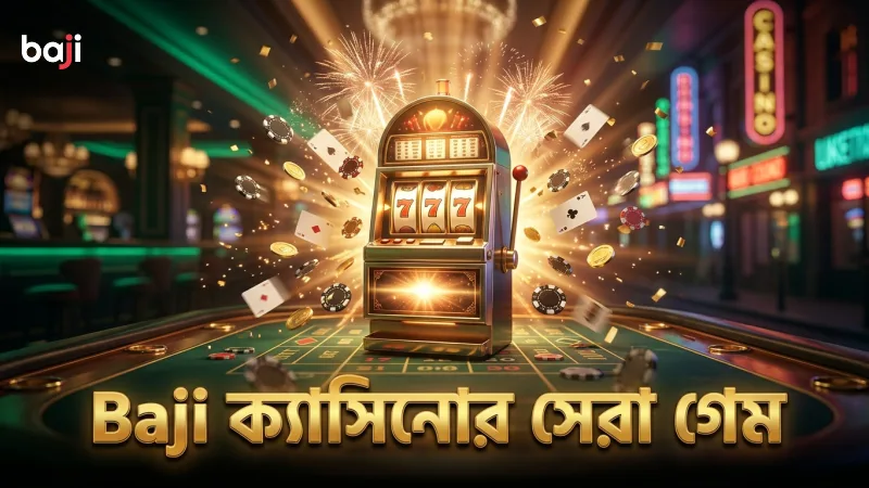 Baji ক্যাসিনোর সেরা গেমগুলি নতুনদের জন্য সহজ ও মজাদার।
