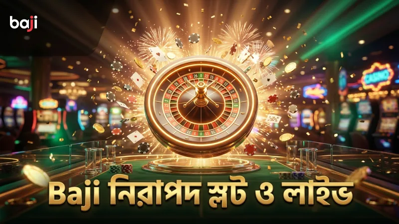 Baji প্ল্যাটফর্মে স্লট ও লাইভ গেমের নিরাপত্তা নিশ্চিত