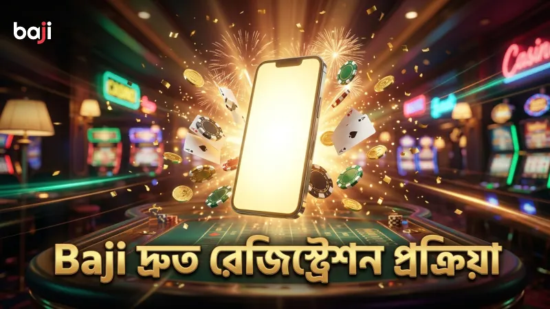 Baji রেজিস্ট্রেশন প্রক্রিয়া দ্রুত সম্পন্ন করার জন্য সহজ ধাপ।
