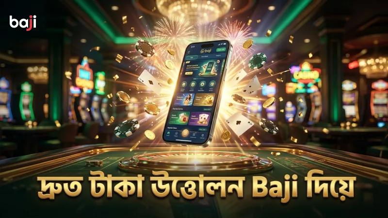 নিয়ম মেনে দ্রুত Baji থেকে টাকা তুলুন