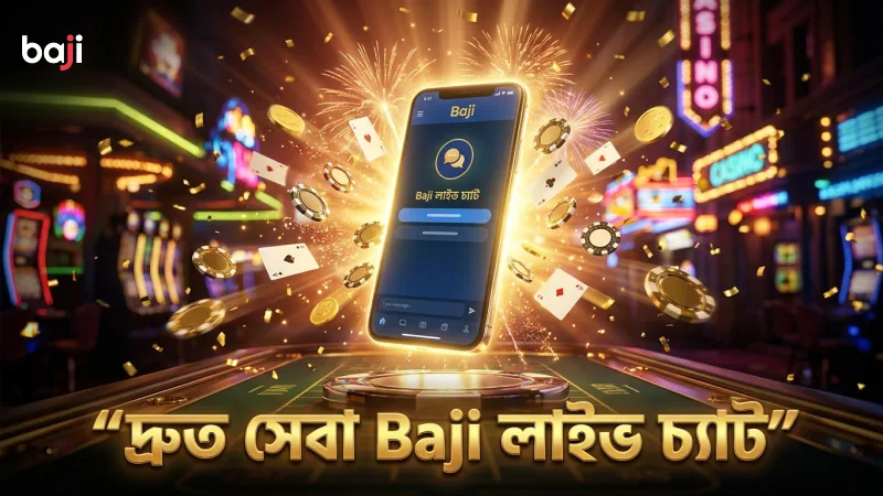 Baji লাইভ চ্যাটে দুই মিনিটের কম সময়ে প্রতিক্রিয়া পাওয়া যায়
