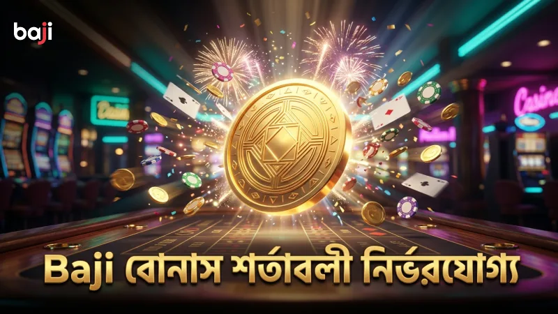 Baji প্ল্যাটফর্মে বোনাস শর্তাবলী স্পষ্ট ও নির্ভরযোগ্য।