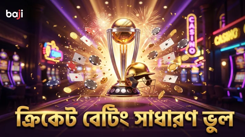 ক্রিকেট আইপিএল বেটিং এর সময় সাধারণ ভুল এড়ানোর গুরুত্ব
