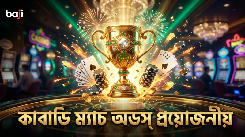 কাবাডি ম্যাচে অডস বোঝা বাজির জন্য অপরিহার্য।