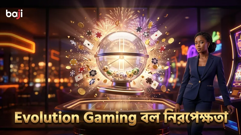 Evolution Gaming পেপারের মাধ্যমে বল মেশিনের নিরপেক্ষ ড্রয়িং নিশ্চিত