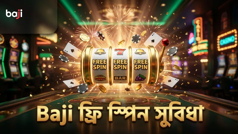 Baji প্ল্যাটফর্মে অন্যান্য স্লট গেমের তুলনায় ফ্রি স্পিন সুবিধা