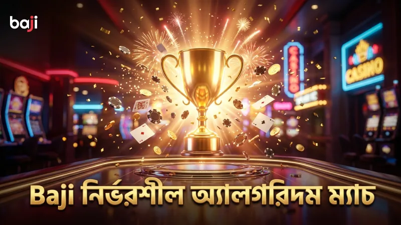 Baji-র অ্যালগরিদম নির্ভর ভার্চুয়াল ম্যাচ বিশ্লেষণ নিশ্চিত করে অবাধ বেটিং।